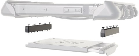 Pojedynczy zestaw dystansów pionowych dla Tab-Tite, Tab-Lock i GDS® Docks