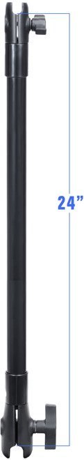 Przedłużające ramię o długości 24 cali z gniazdem na głowicę 1.5
