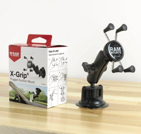 RAM Mount Uniwersalny uchwyt X-Grip™ montowany do szyby