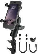 RAM Mount uchwyt X-Grip™ montowany do ramy kierownicy lub do podstawy hamulca / sprzęgła w motocyklu