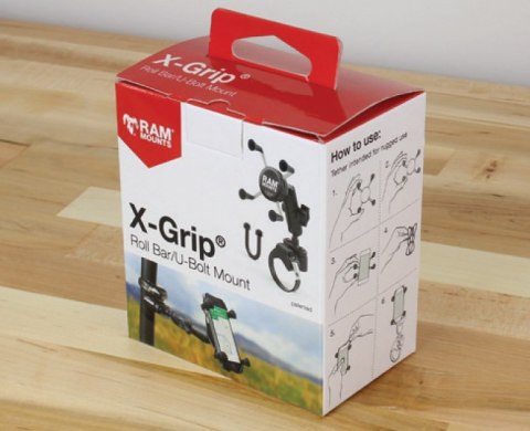 Uchwyt na telefon RAM X-Grip z podstawą szyny ATV/UTV