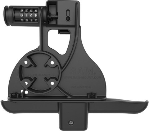 Uchwyt do Samsung Galaxy Tab Active 8.0 & Tab Active2 z modułową ładowarką sieciową oraz blokadą antykradzieżową.