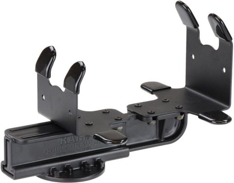 Uchwyt do przenośnych drukarek z tylnym podajnikiem papieru.