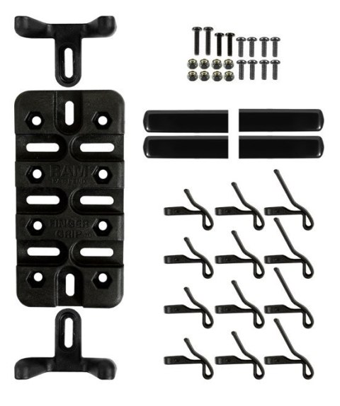 Uchwyt montowany do ramy kierownicy do telefonów komórkowych oraz przenośnych urządzeń elektronicznych