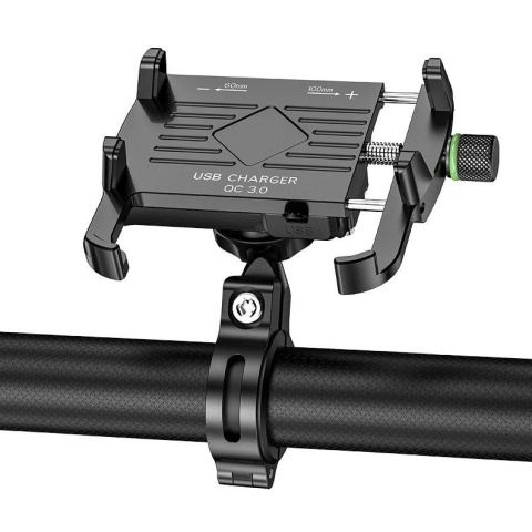 UCHWYT NA TELEFON USB QC 3.0 3,5"-6,5"