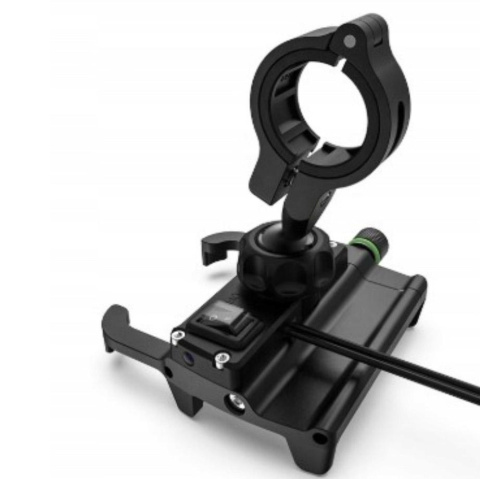 UCHWYT NA TELEFON USB QC 3.0 3,5"-6,5"