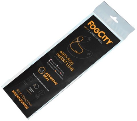 FOGCITY EASY Fullface Small - Folia anti-fog mała, uniwersalna na wizjery kasków integralnych