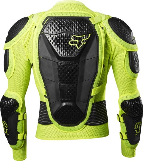 KOSZULKA Z OCHRANIACZAMI FOX TITAN SPORT FLO YELLOW