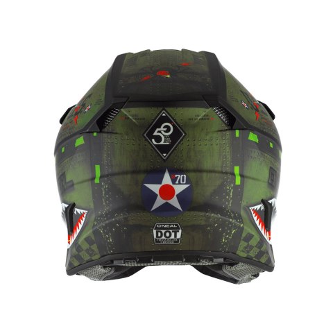O'NEAL 5SRS Polyacrylite Kask WARHAWK black/green