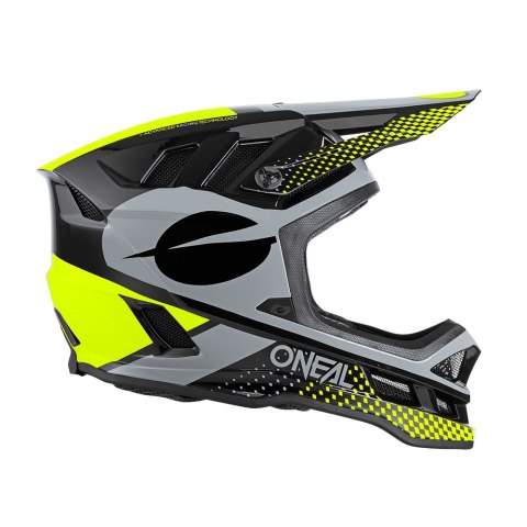 O'NEAL Kask BLADE Polyacrylite ACE black/neon yellow/gray