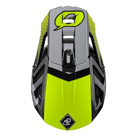 O'NEAL Kask BLADE Polyacrylite ACE black/neon yellow/gray