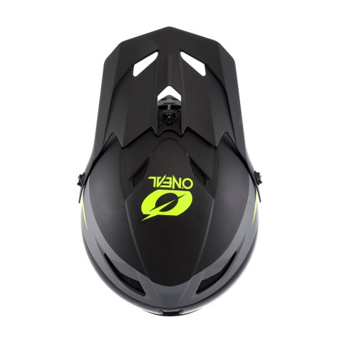 O'NEAL Kask FURY STAGE black/neon yellow