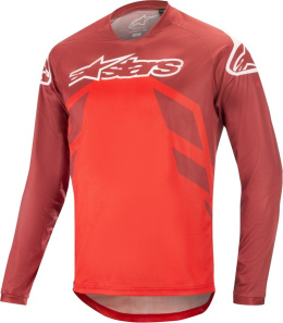 Koszulka rowerowa ALPINESTARS RACER V2 LS JERSEY kolor czerwony