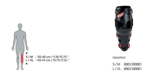 POLISPORT NAKOLANNIKI OCHRANIACZE KOLAN MODEL PRIME Z ZAWIASEM L/XL