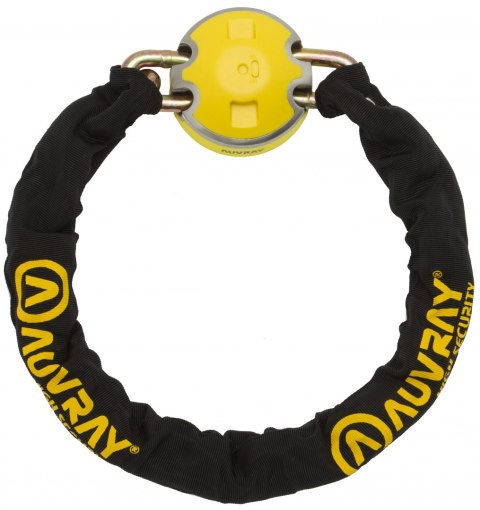 AUVRAY zestaw kotwa podłogowa podwójna (średnica pałąków 14mm) + łańcuch XTREM PROTECT 100cm, średni