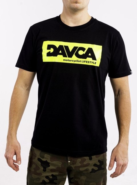 DAVCA T-shirt fluo logo