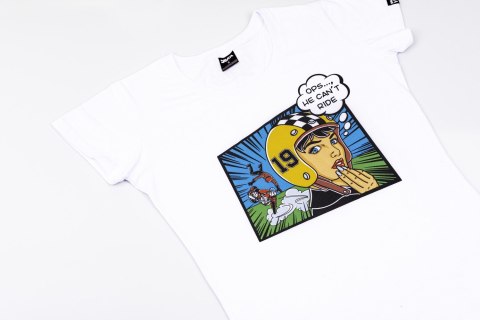 DAVCA T-shirt ops he can't ride