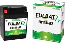 Akumulator FULBAT FB14-A2 GEL (12N14-4A) (Żelowy, bezobsługowy)