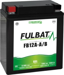 Akumulator FULBAT YB12A-B (Żelowy, bezobsługowy)