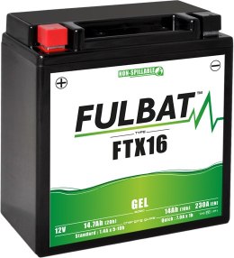 Akumulator FULBAT YTX16 (Żelowy, bezobsługowy)