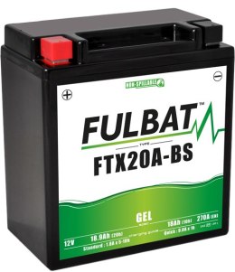 Akumulator FULBAT YTX20A-BS (Żelowy, bezobsługowy)