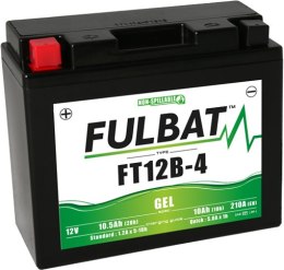 Akumulator FULBAT YT12B-4 (Żelowy, bezobsługowy)