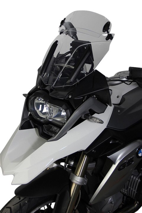 Szyba motocyklowa MRA BMW R 1200 GS RALLYE, R12W, 2017-, forma MXC, przyciemniana