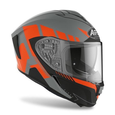 KASK AIROH SPARK RISE ORANGE MATT