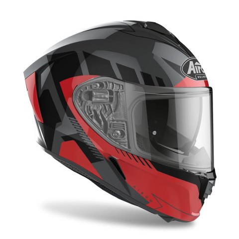 KASK AIROH SPARK RISE RED GLOSS