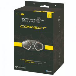 Interphone Connect komplet na 1 kask Bluetooth 4.2