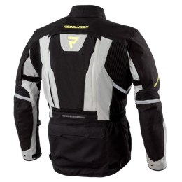 KURTKA TEKSTYLNA REBELHORN HARDY II GREY/BLACK/FLO YELLOW S