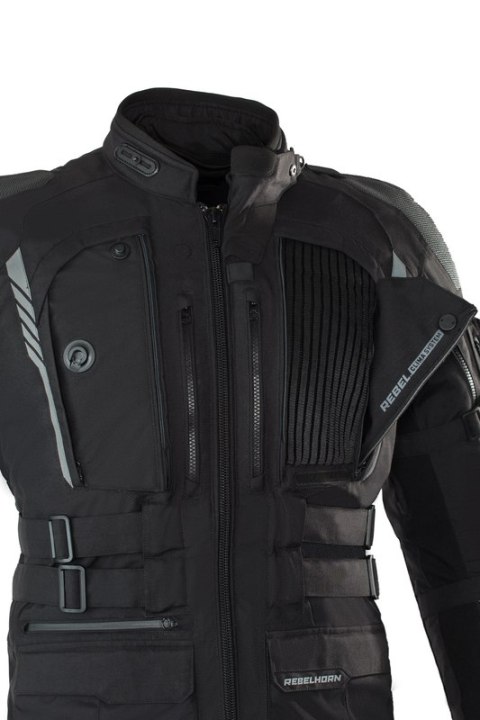KURTKA TEKSTYLNA REBELHORN PATROL BLACK M