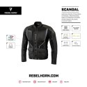 KURTKA TEKSTYLNA REBELHORN SCANDAL BLACK S