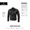 KURTKA TEKSTYLNA REBELHORN SCANDAL BLACK XS