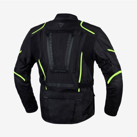 KURTKA TEKSTYLNA REBELHORN HIKER III BLACK/FLO YELLOW