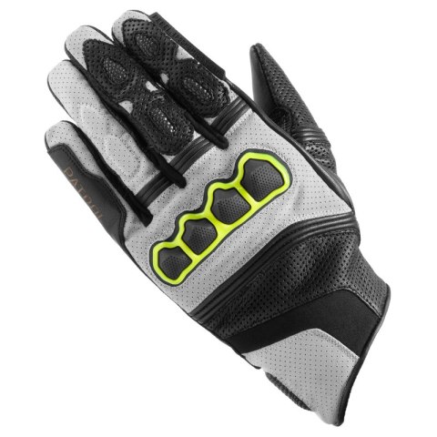 RĘKAWICE SKÓRZANE REBELHORN PATROL SHORT BLACK/GREY