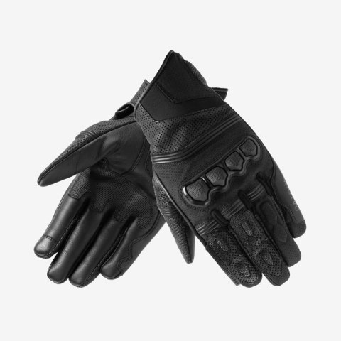 RĘKAWICE SKÓRZANE REBELHORN PATROL SHORT BLACK