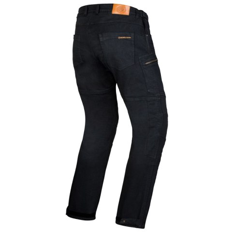 SPODNIE JEANS REBELHORN URBAN III WASHED BLACK