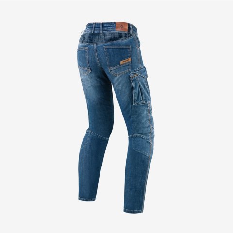 SPODNIE JEANS REBELHORN VANDAL DENIM BLUE