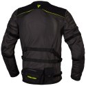 KURTKA TEKSTYLNA REBELHORN BRUTALE DARK GREY/BLACK/FLO YELLOW S