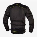 KURTKA TEKSTYLNA REBELHORN BRUTALE DARK GREY/BLACK/FLO YELLOW S