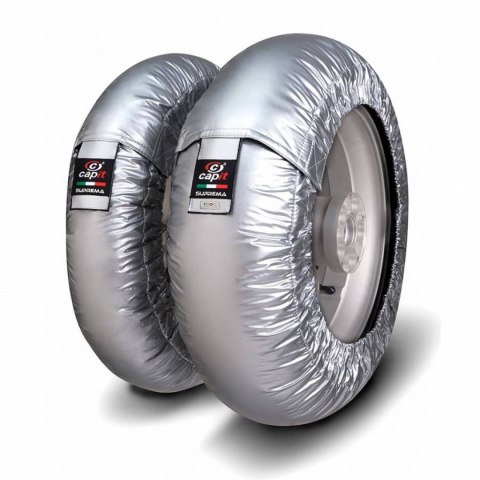 CAPIT KOCE GRZEWCZE KOMPLET SUPREMA SPINA M/L SREBRNE 230V