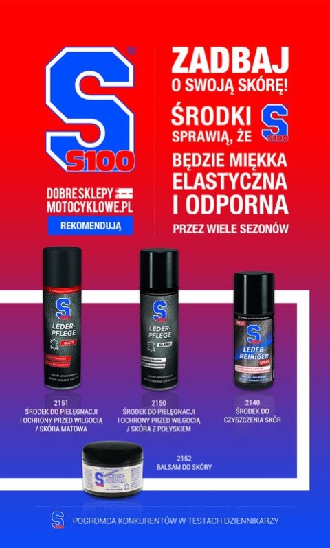 SPODNIE SKÓRZANE OZONE DAFT BLACK S