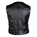 KAMIZELKA SKÓRZANA OZONE STAFF BLACK M
