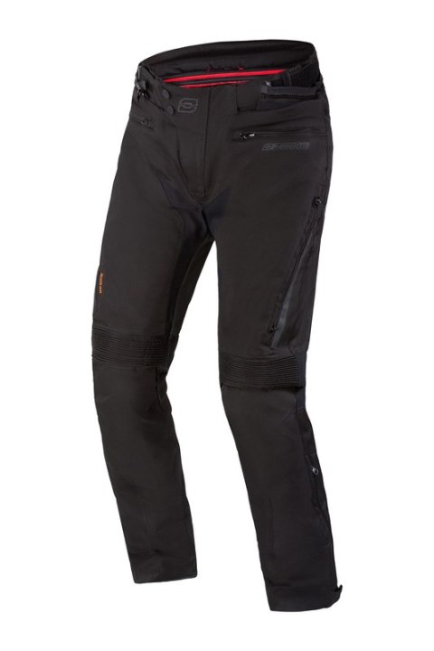 SPODNIE TEKSTYLNE OZONE VULCAN BLACK (KRÓTKA NOGAWKA) S-XXL