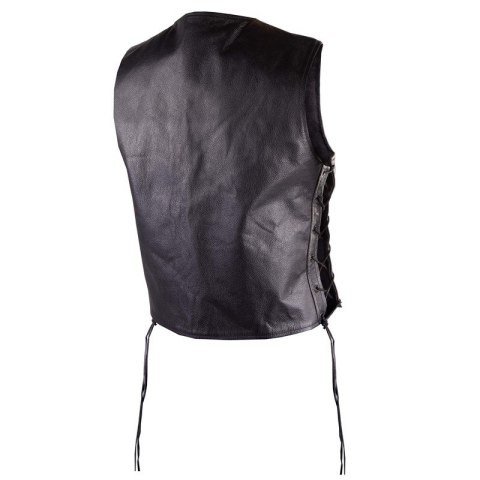 KAMIZELKA SKÓRZANA OZONE RINO BLACK