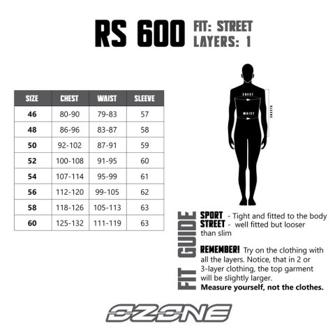 KURTKA SKÓRZANA OZONE RS600 BLACK/FLUO YELLOW