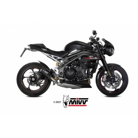 TŁUMIK MIVV TRIUMPH SPEED TRIPLE R/S/RS T021SM3C