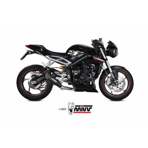 TŁUMIK MIVV TRIUMPH STREET TRIPLE R/S/RS T019SC5B