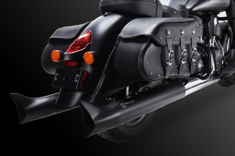 Końcówka tłumika IXIL typ FISHTAIL END CAP, BLACK dla modeli HC2